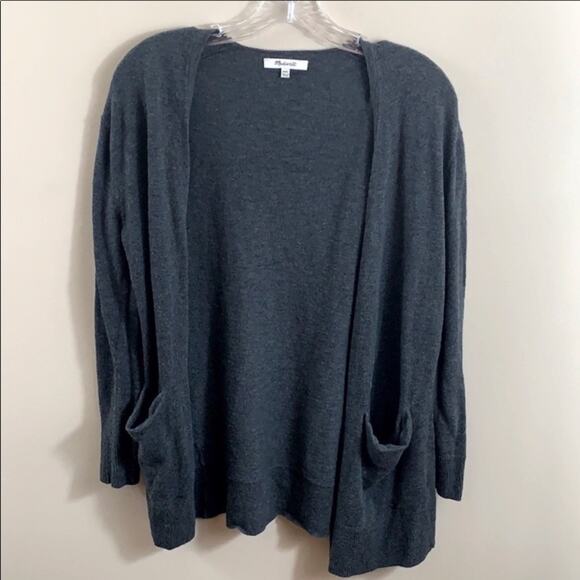 Madewell Summer Ryder Dark Gray Cardigan - Picture 3 of 7